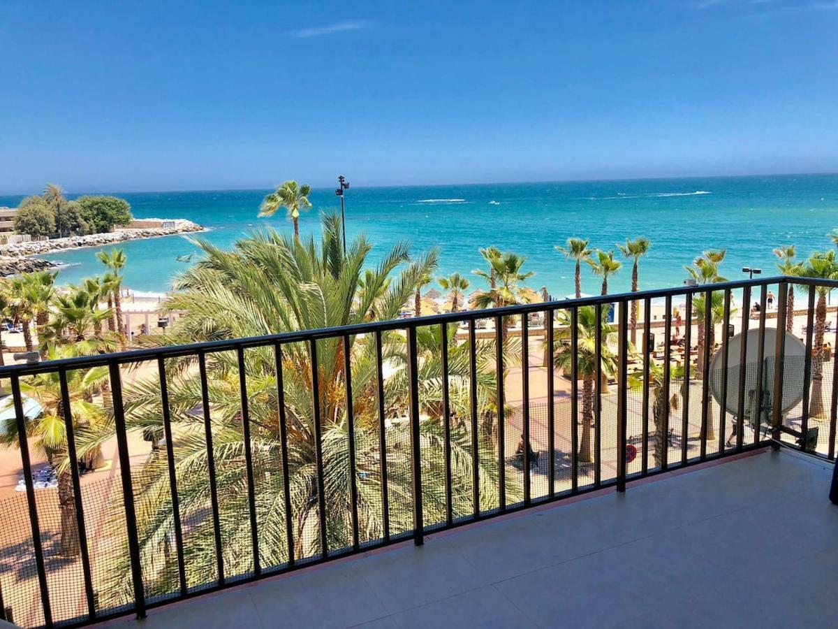 Impresionante 1ª Linea De Playa... Apartment ฟูเอนฮิโรลา ภายนอก รูปภาพ